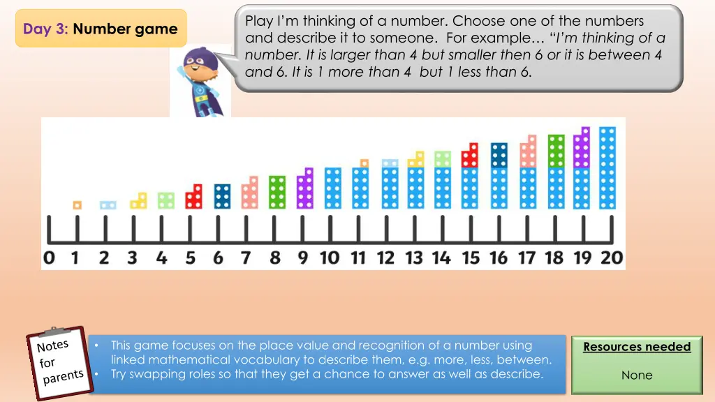 play i m thinking of a number choose