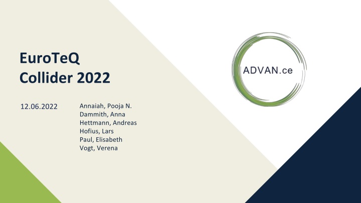 euroteq collider 2022