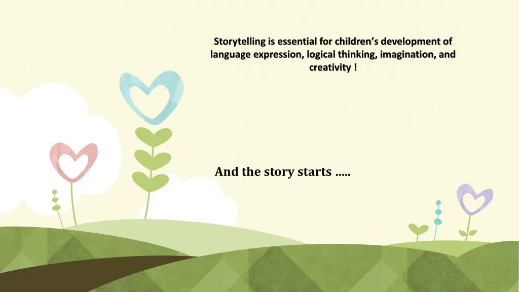 storytelling is essential for children