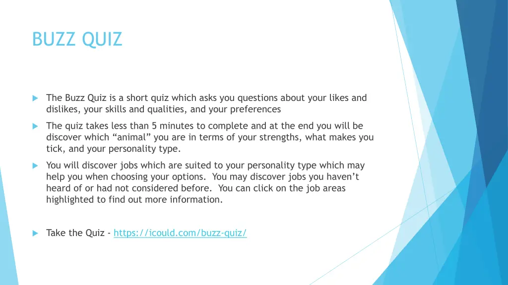 buzz quiz