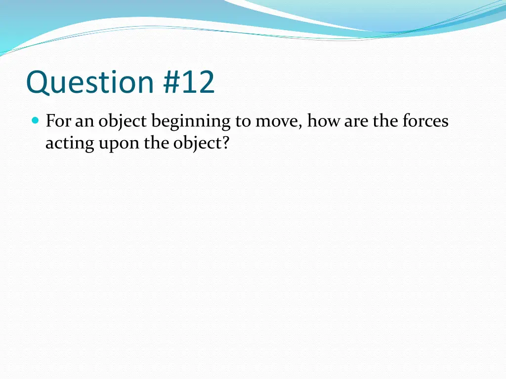 question 12