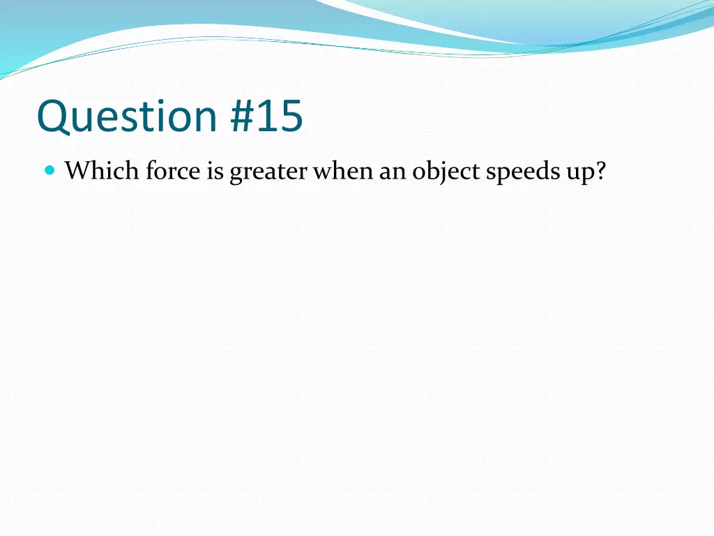 question 15