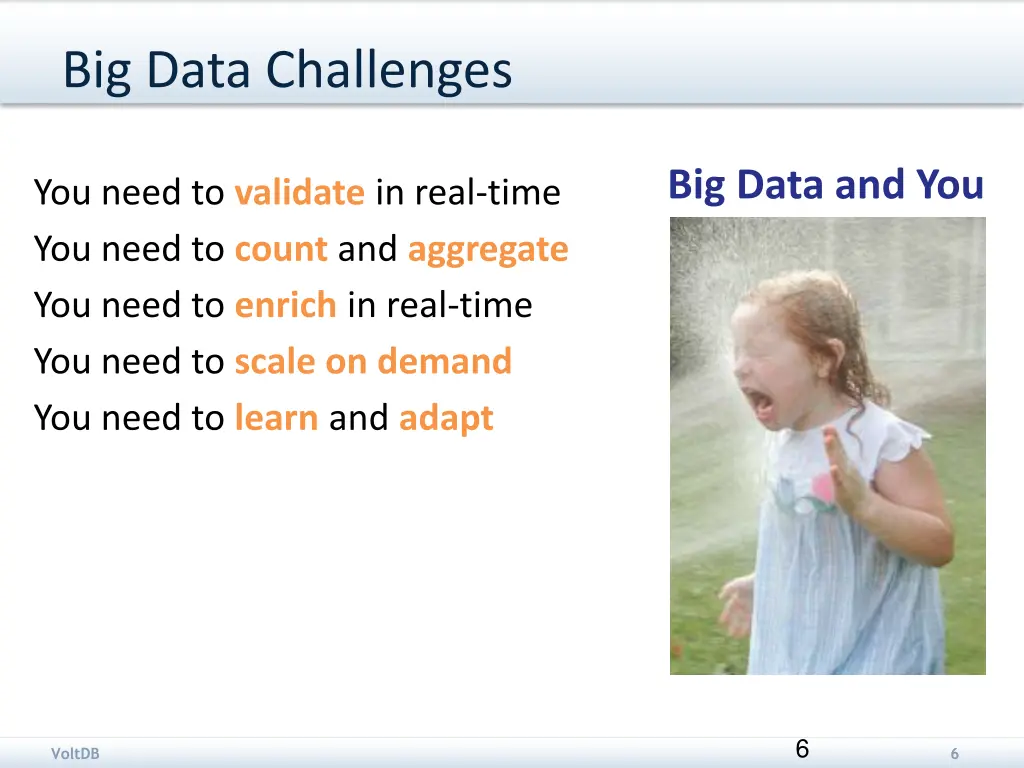 big data challenges