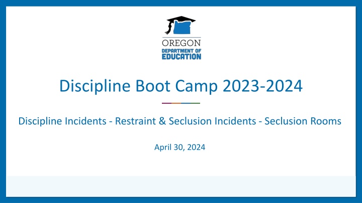 discipline boot camp 2023 2024