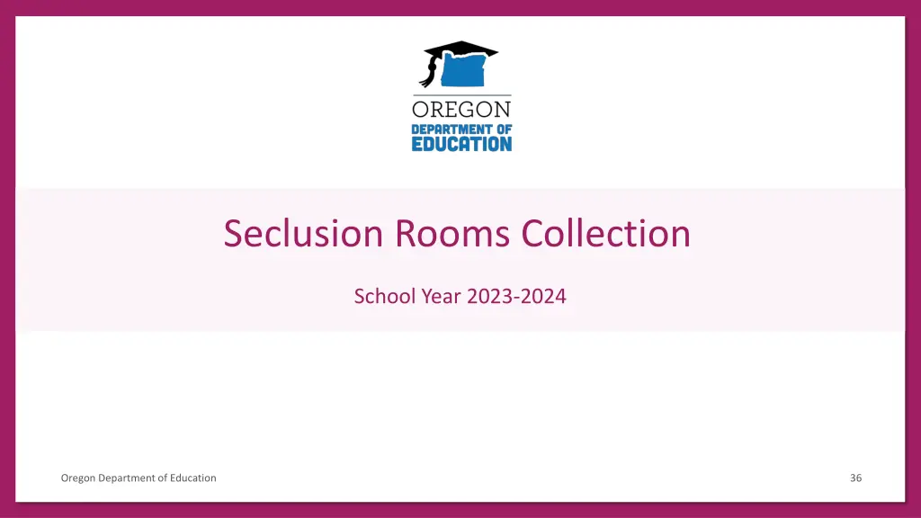 seclusion rooms collection