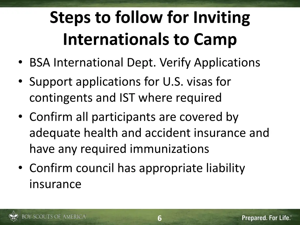 steps to follow for inviting internationals 3