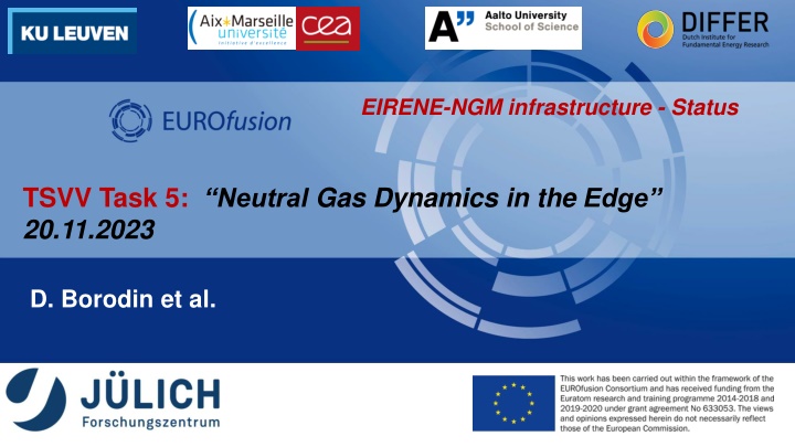 eirene ngm infrastructure status