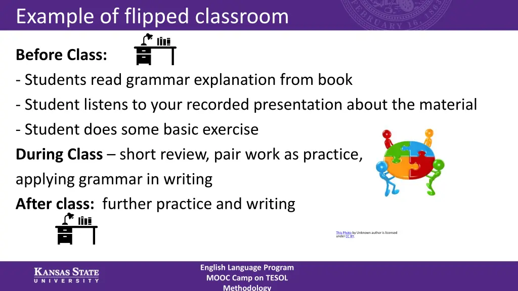 example of flipped classroom