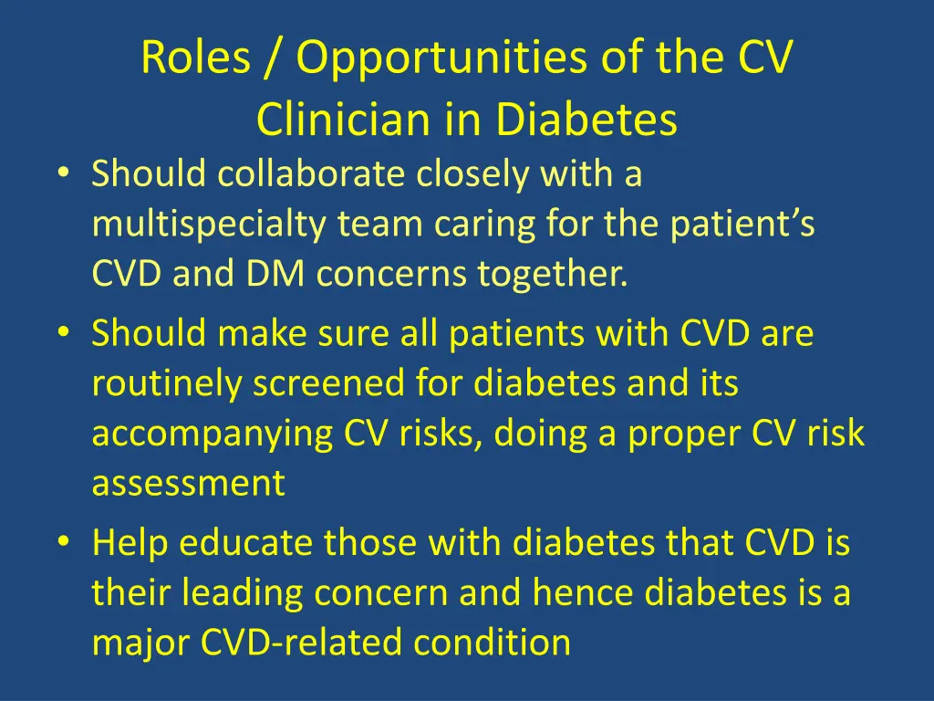 roles opportunities of the cv clinician 1