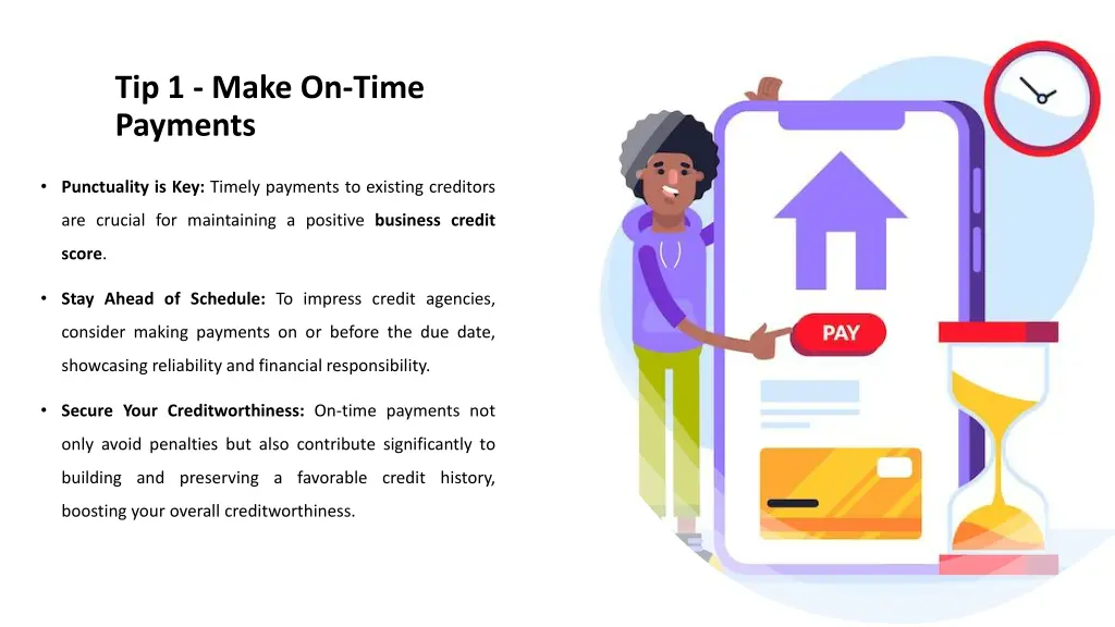 tip 1 make on time payments