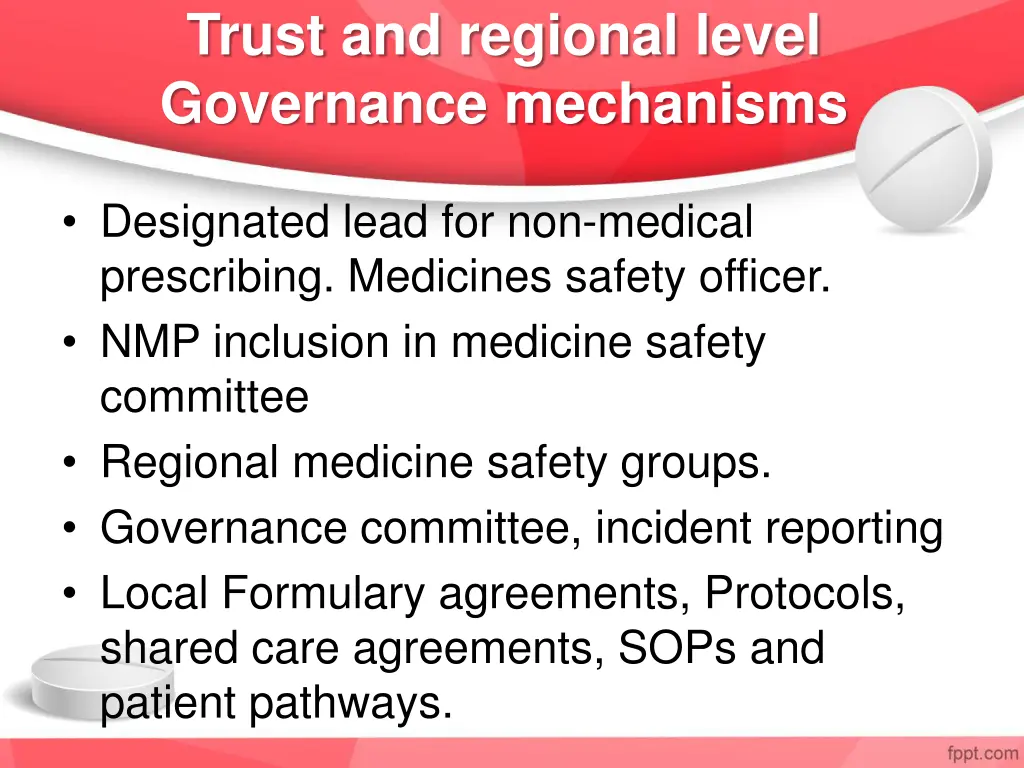 trust and regional level governance mechanisms