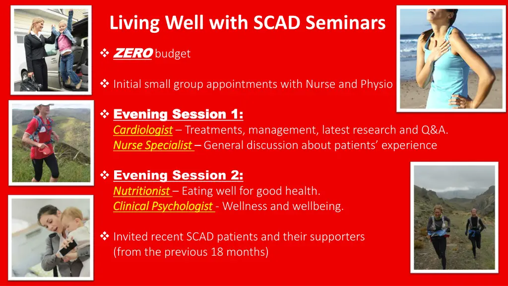 living well with scad seminars