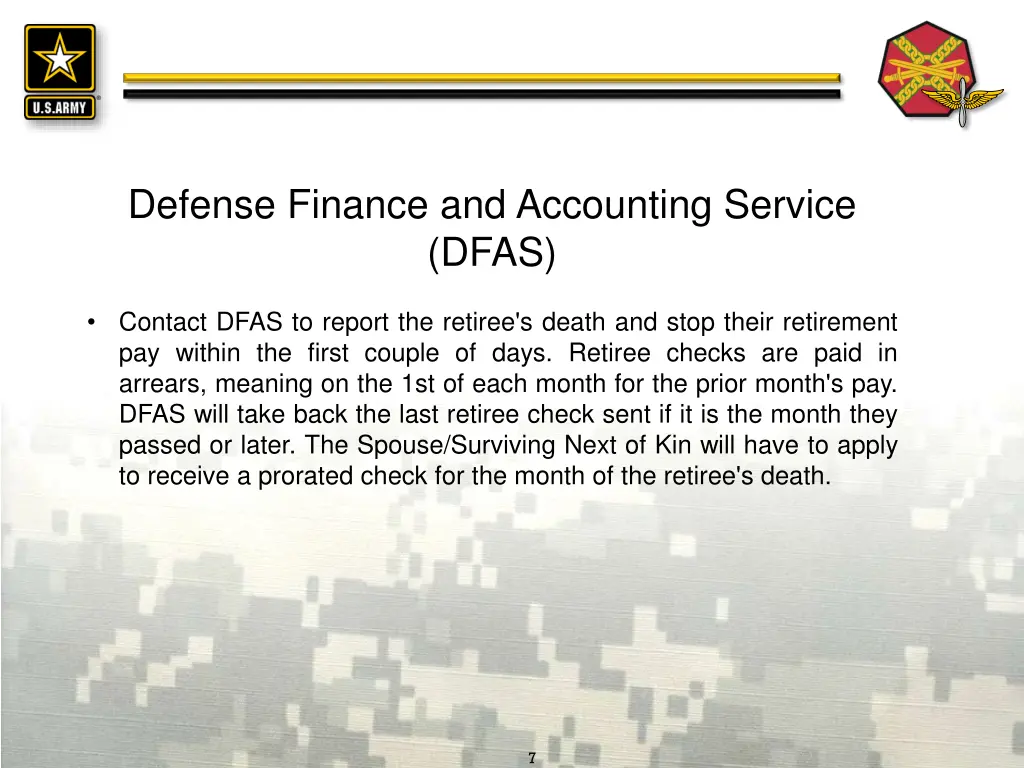 defense finance and accounting service dfas