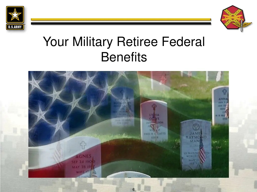 your military retiree federal benefits