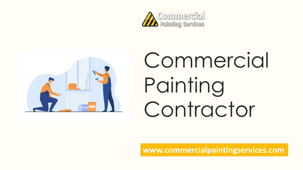 commercial painting contractor