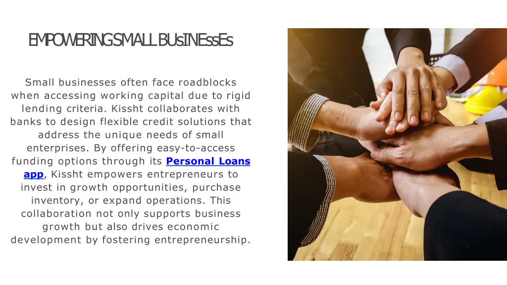 empowering small businesses