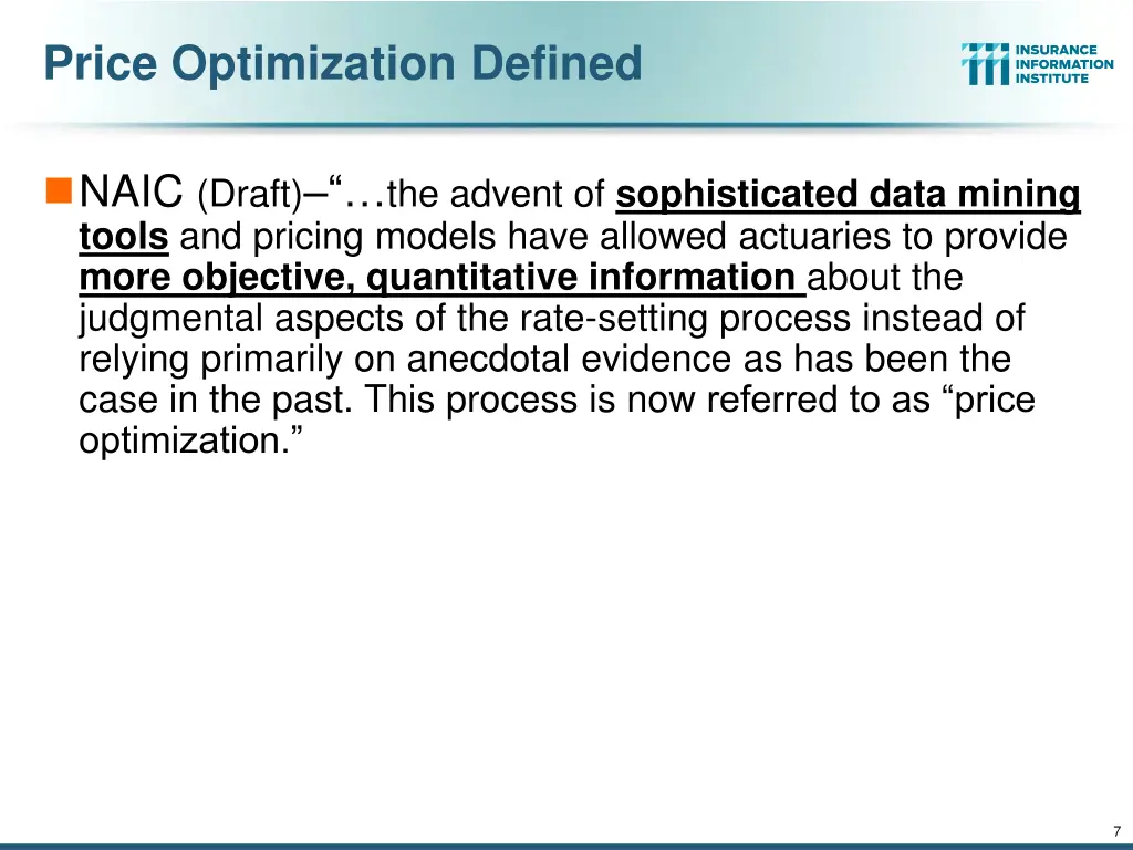 price optimization defined