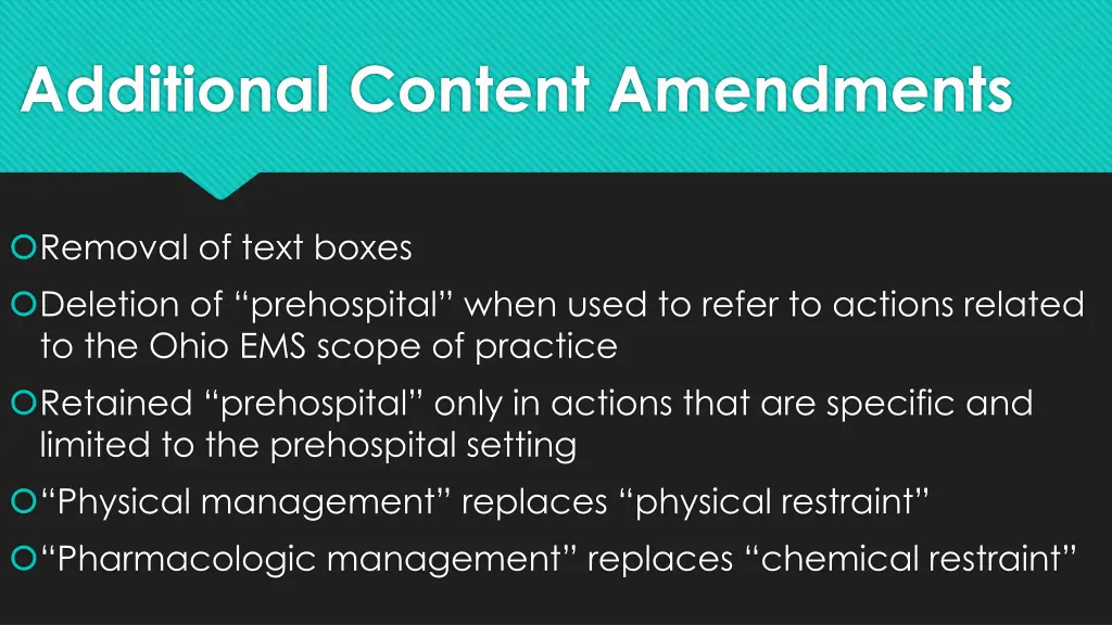 additional content amendments