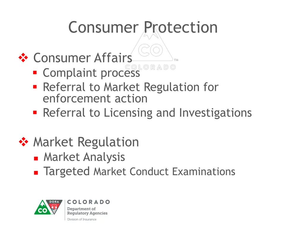 consumer protection