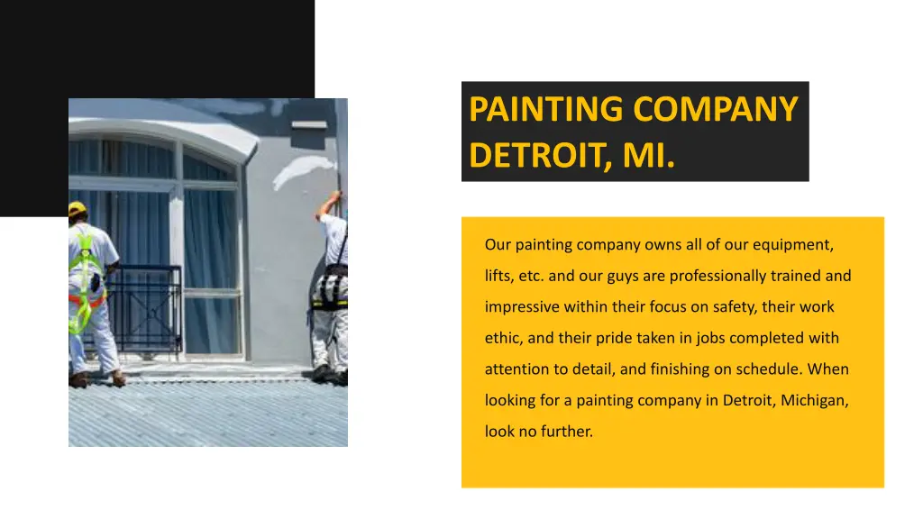 painting company detroit mi