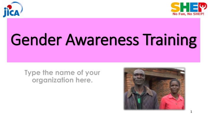 gender awareness training gender awareness