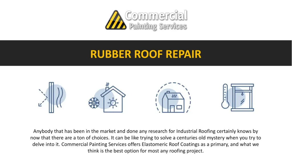 rubber roof repair