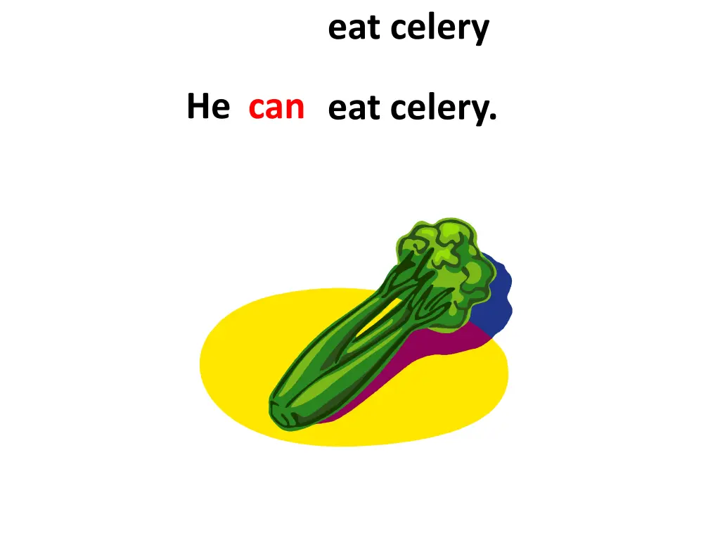 eat celery 1