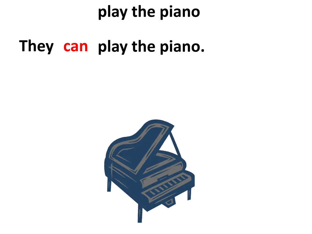 play the piano 1