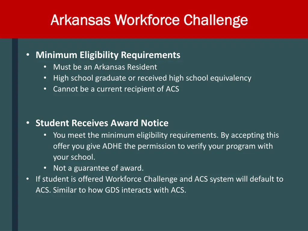 arkansas workforce challenge arkansas workforce 1