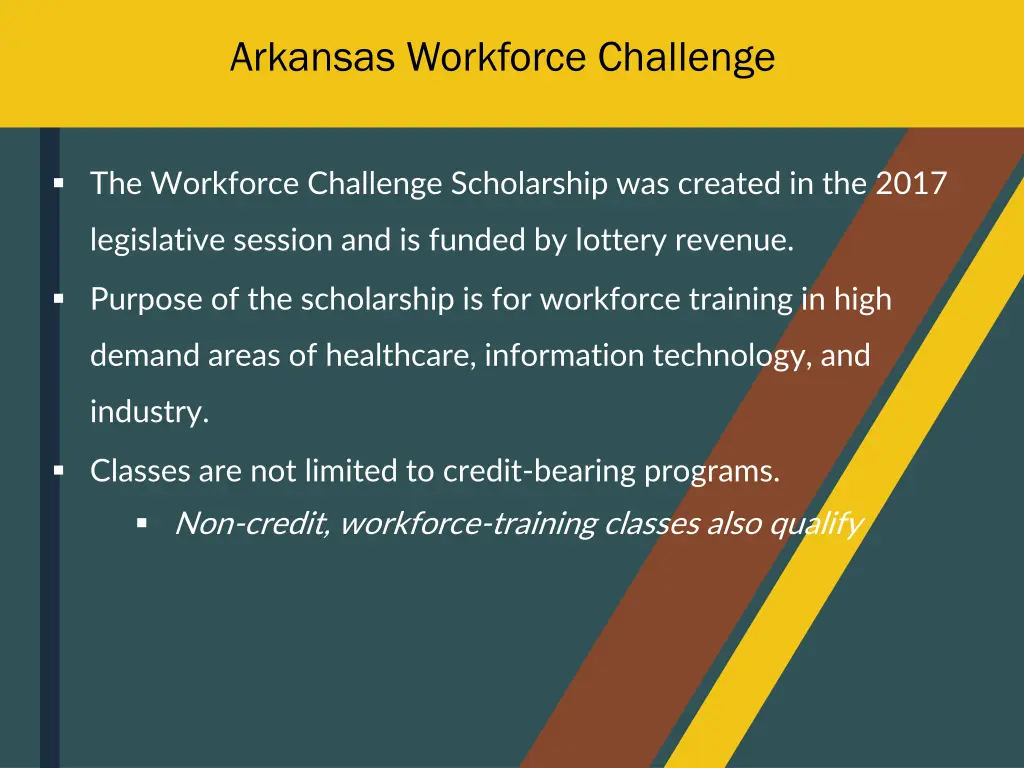 arkansas workforce challenge