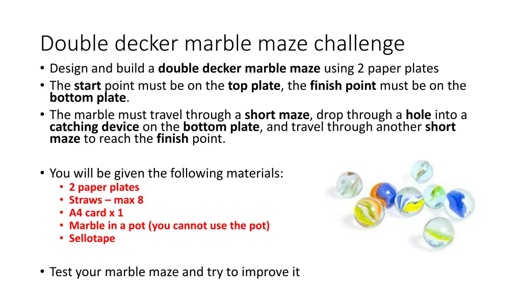 double decker marble maze challenge design