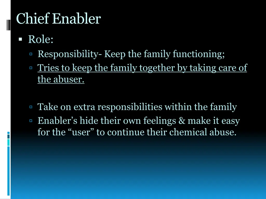 chief enabler