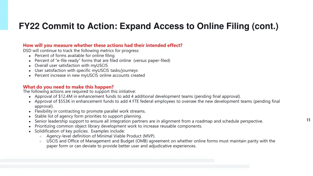 fy22 commit to action expand access to online 1