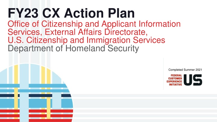 fy23 cx action plan office of citizenship