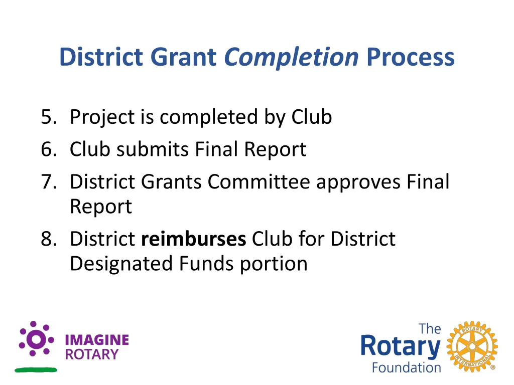 district grant completion process 1