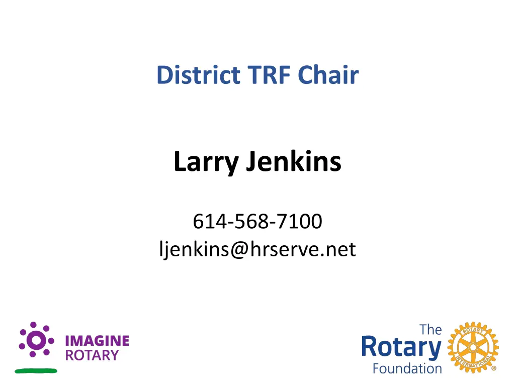 district trf chair