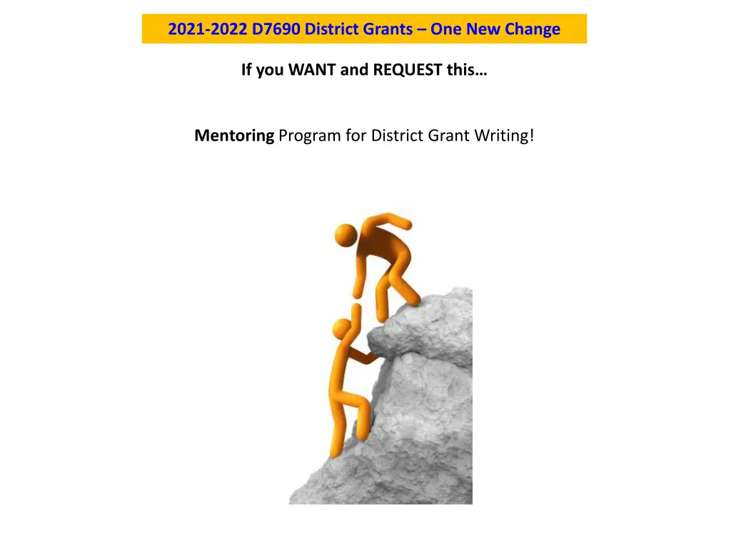 2021 2022 d7690 district grants one new change