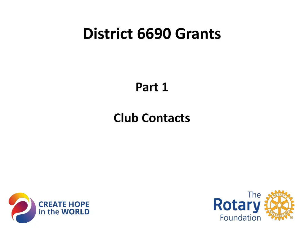 district 6690 grants 1