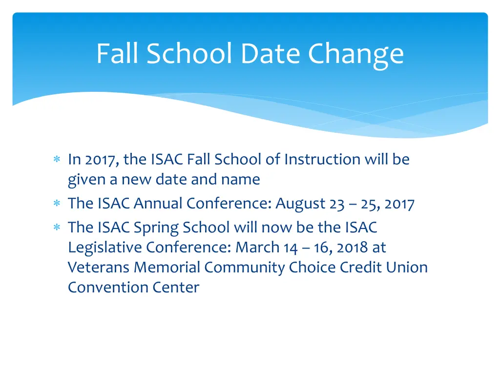 fall school date change