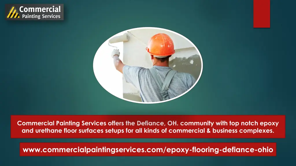 commercial painting services offers the defiance