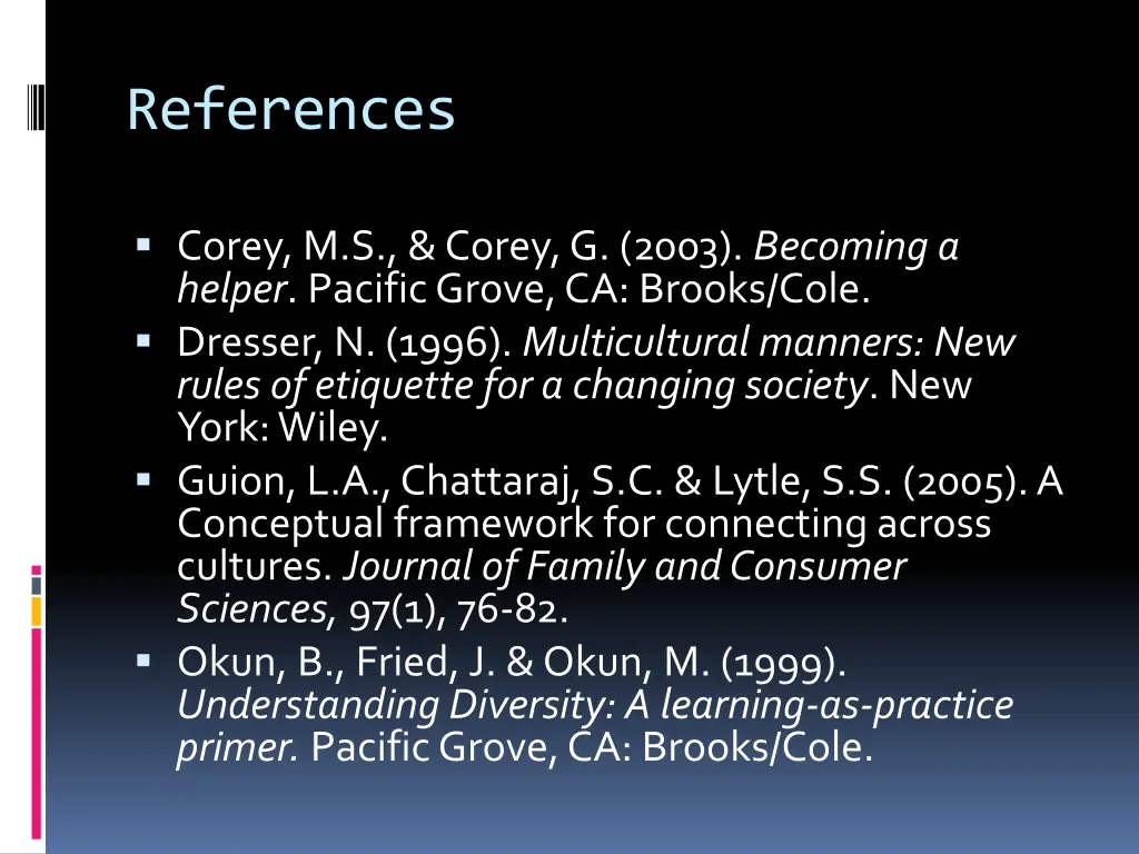 references