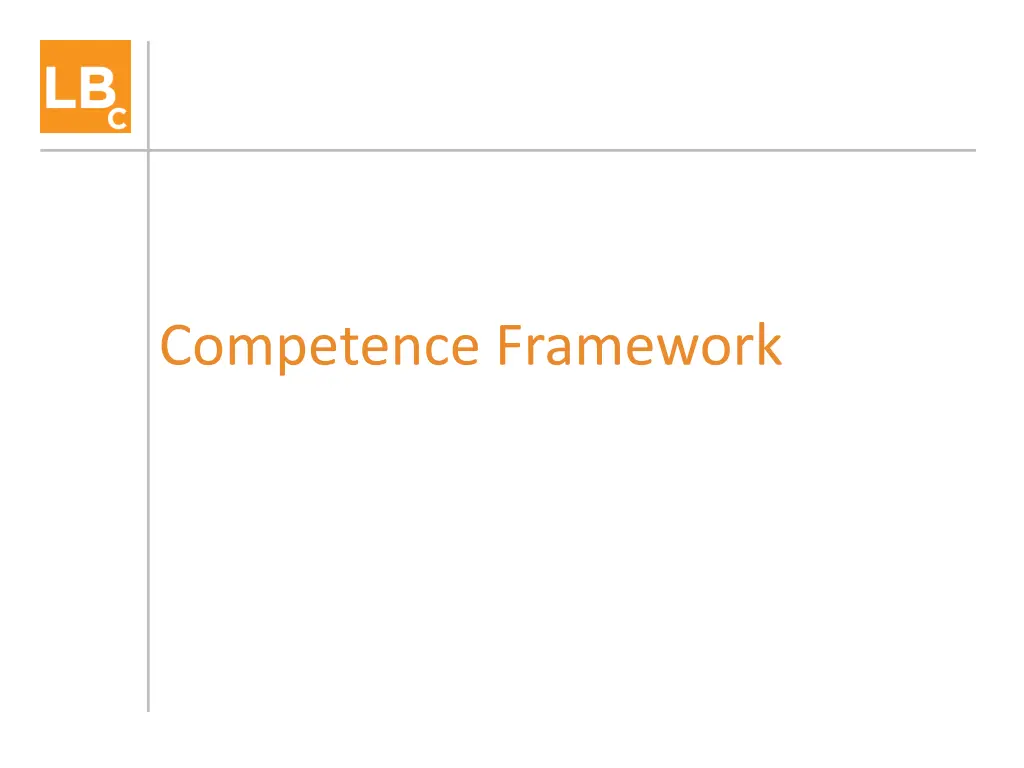 competence framework