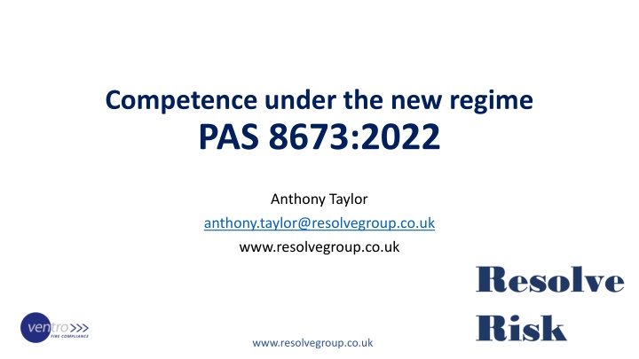 competence under the new regime pas 8673 2022