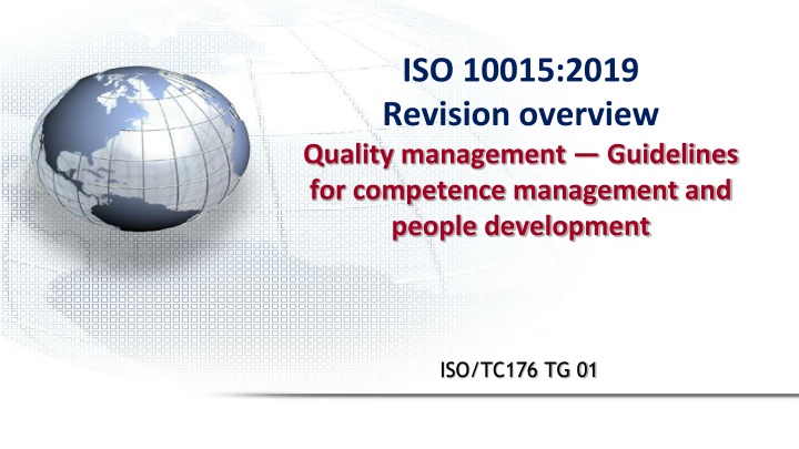 iso 10015 2019 revision overview quality