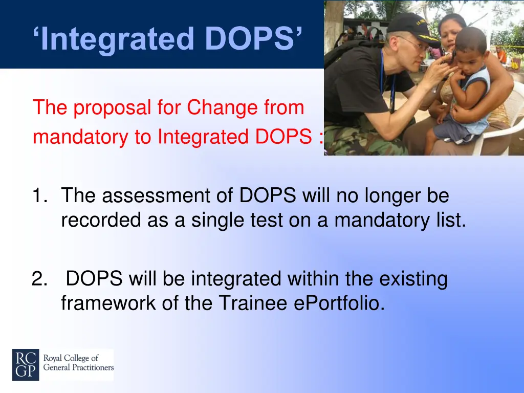 integrated dops