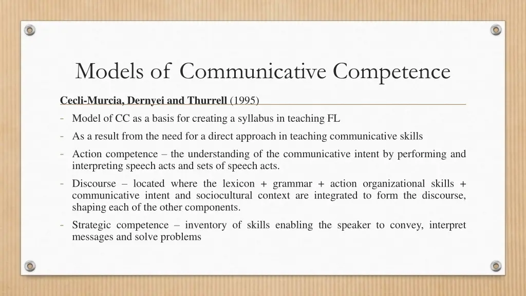 models of communicative competence 3