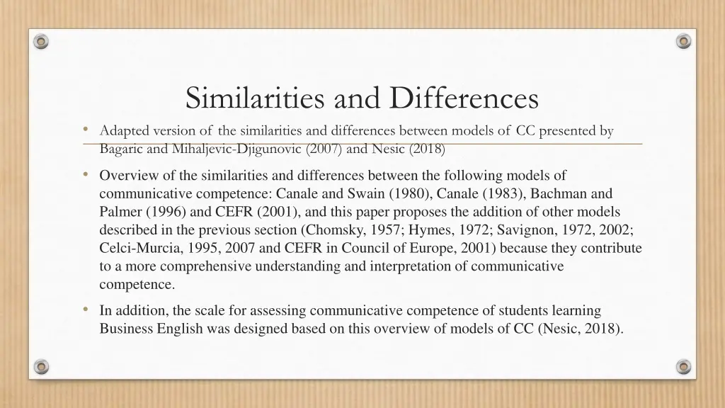 similarities and differences adapted version