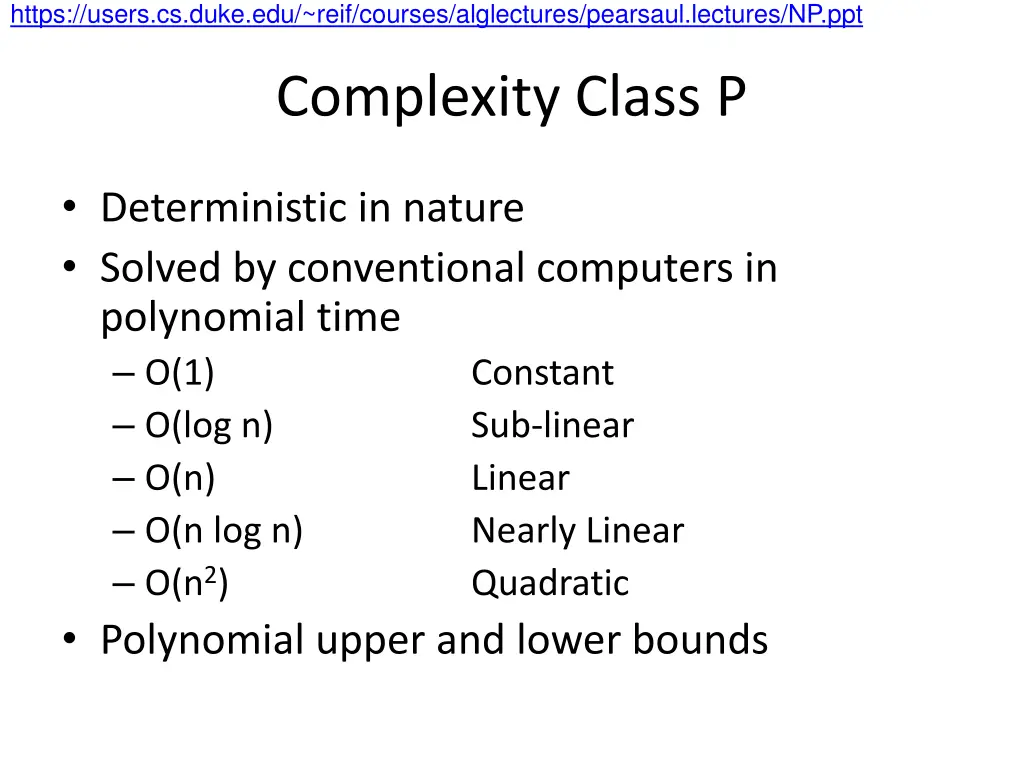 https users cs duke edu reif courses alglectures 1