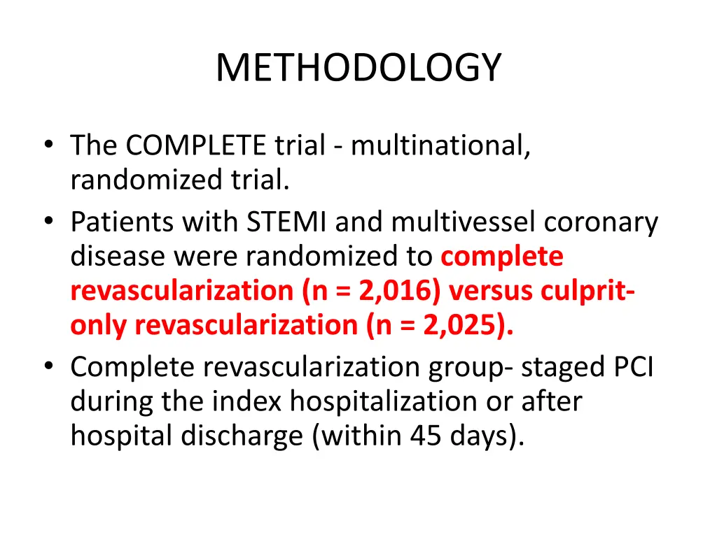 methodology