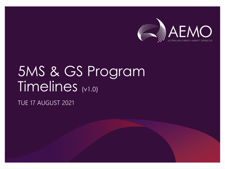 5ms gs program timelines v1 0